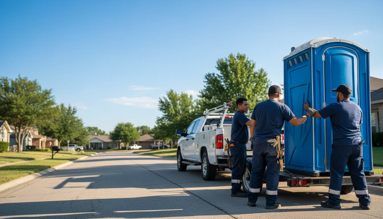 Portable Toilet Rental in Norman, AR near me